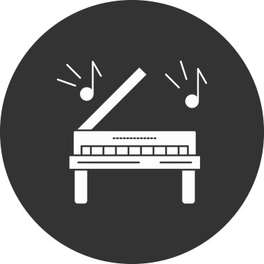 vektör müzik notası, piyano, piyano, müzik aleti