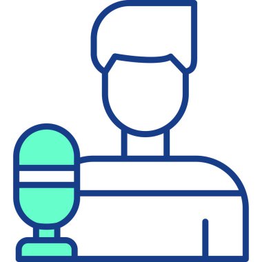 avatar. Web simgesi basit tasarım