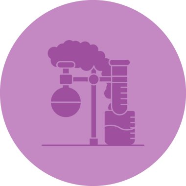 Kimyasal test tüpleri vektör çizimi