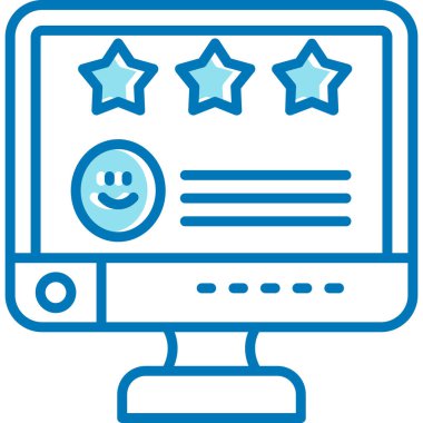 Müşteri memnuniyeti derecelendirme simgesi - özet biçimi