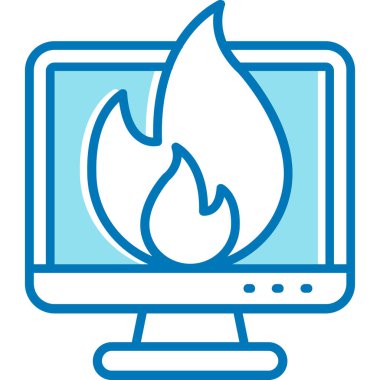 Simge vektör resimlemesini ateşle