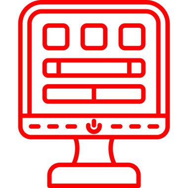 tarayıcı bilgisayar izleyici simgesi