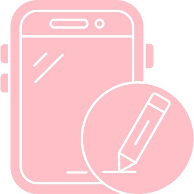 vektör telefon simgesi çizimi