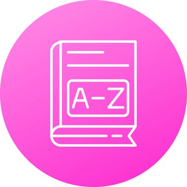 Belge simgesinin vektör illüstrasyonu