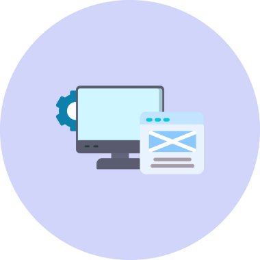 Dişliler ve dizüstü bilgisayarlı masaüstü