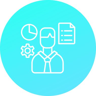 Vektör ayarı Simge illüstrasyonu