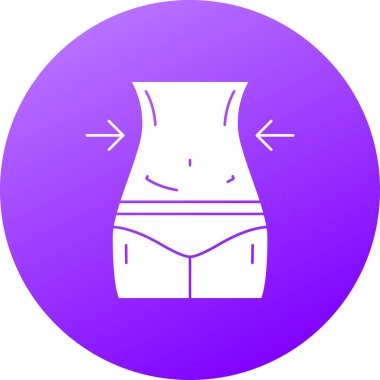 İç çamaşırı simgesinin vektör illüstrasyonu