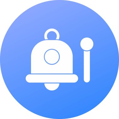 Çan simgesi vektör illüstrasyonu