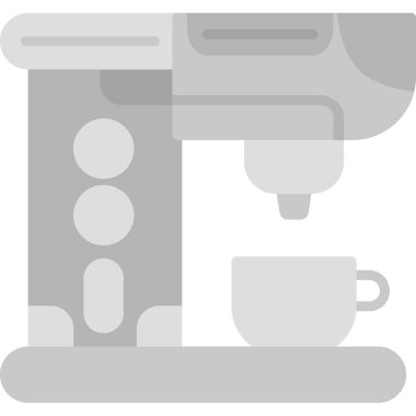 kahve makinesi vektör simgesi