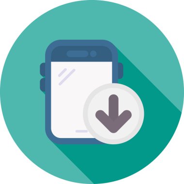 cep telefonu vektör simgesi