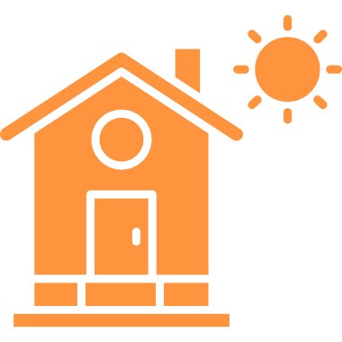 Güneş Simgesi Vektör illüstrasyonu