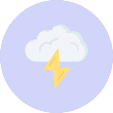 Moda stili izole edilmiş arkaplanda yıldırım simgesi