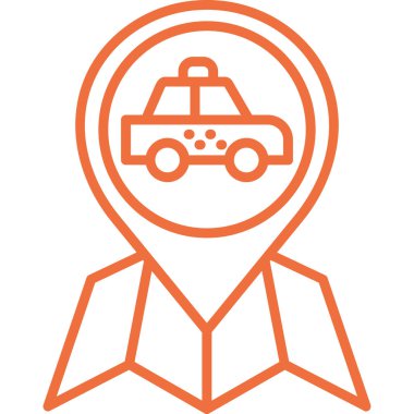 Vektör illüstrasyonu, simge ögesi arkaplanı