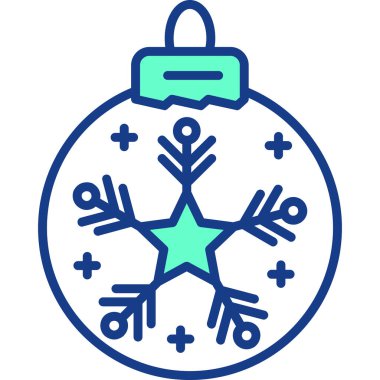 Noel süslemesi. Basit resimleme