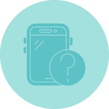 cep telefonu ikonu vektör illüstrasyonu