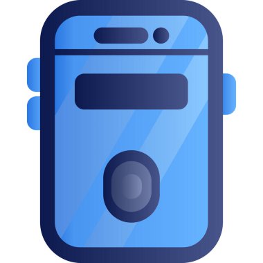 Buzdolabı modern ikon vektör illüstrasyonu