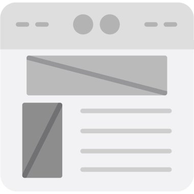 vektör tarayıcı pencere simgesi