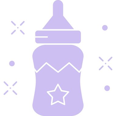 şişe bebek süt simgesi