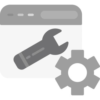 Tamir servisi. Basit simge