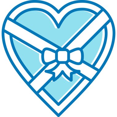 ok ikonlu kalp, vektör illüstrasyonu