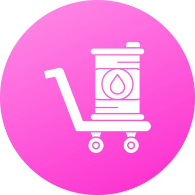 Alışveriş simgesinin vektör illüstrasyonu