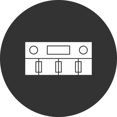 Modern b 'nin vektör illüstrasyonu eksik simgesi