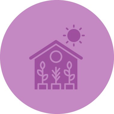 Modern simgenin vektör illüstrasyonu