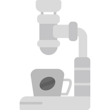 Kahve öğütücü simgesi, basit stil.