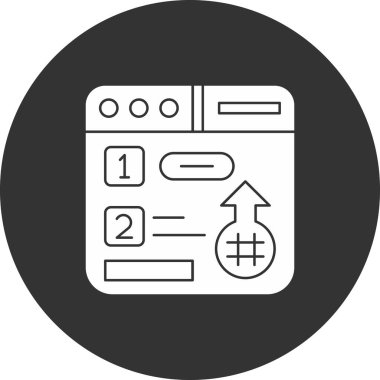 Web ve mobil ikon vektör illüstrasyonu