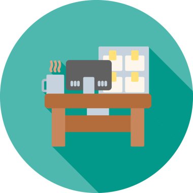 Kahve dükkanı ikonu, vektör çizimi. kafe ve restoran