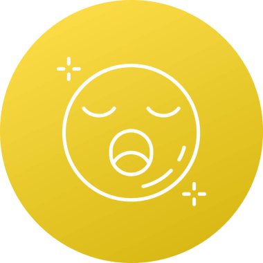 emoji. Web simgesi basit illüstrasyon