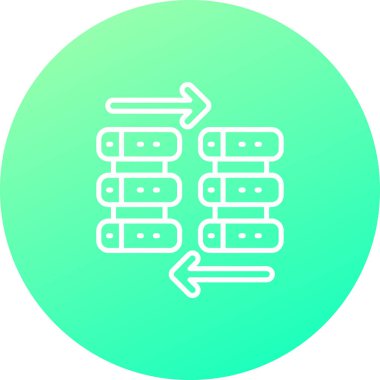 hap web simgesi, basit vektör illüstrasyonu