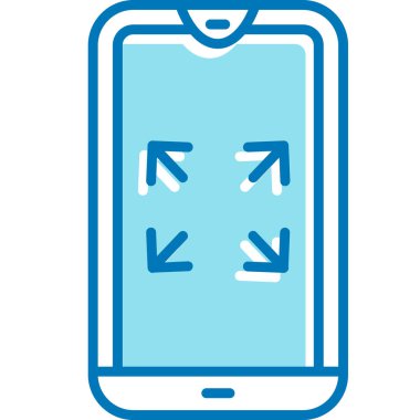 telefon simgesi, vektör illüstrasyonu