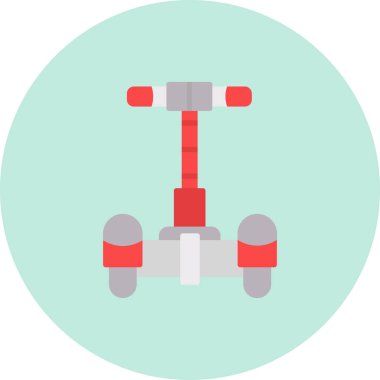 Bisiklet. Web simgesi basit illüstrasyon