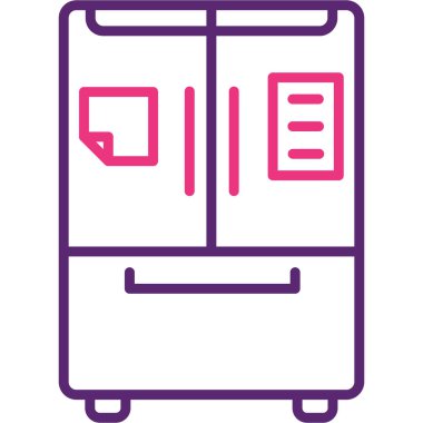 buzdolabı simgesi çizimi