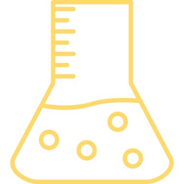 lab matara ikonu vektör illüstrasyonu