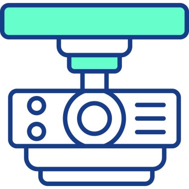 Kamera. Web simgesi basit illüstrasyon