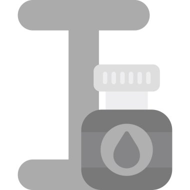 su damlası ikon vektör illüstrasyonu