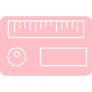 Hükümdar. Web simgesi basit illüstrasyon