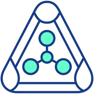 ağ bağlantı simgesi. hat bağlantısı ağ vektör rengi düz izole