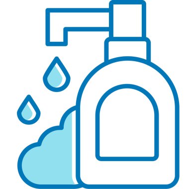 Su damlası. Web simgesi basit tasarım