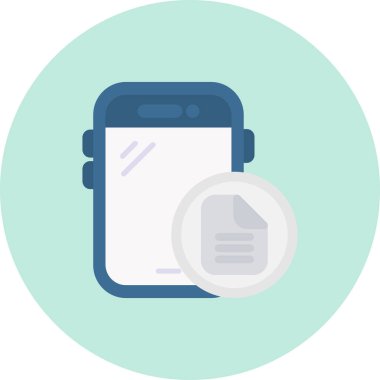 cep telefonu vektör simgesi