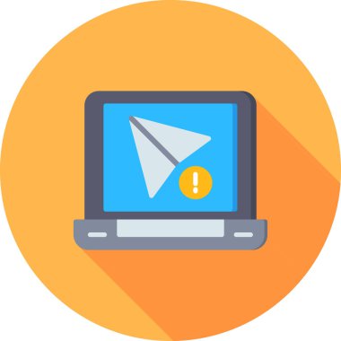 Uyarı e- posta simgesi