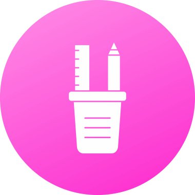 Modern simgenin vektör illüstrasyonu