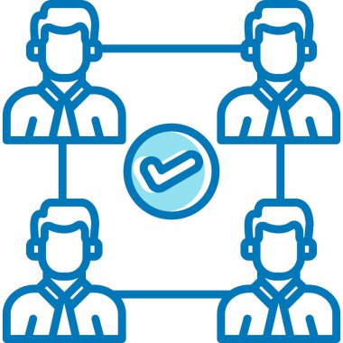 iş yönetimi, basit tasarım vektör illüstrasyonu