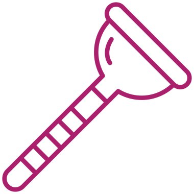 Çekiç. Web simgesi basit illüstrasyon