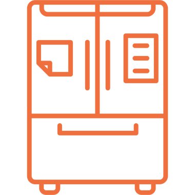 Mobilya simgesinin vektör illüstrasyonu