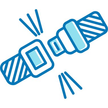 Uydu. Web simgesi basit illüstrasyon