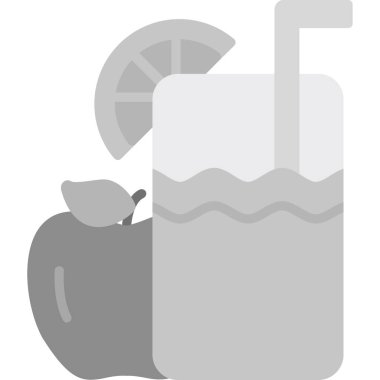 Meyve suyu simgesi katı bir şekilde içilir