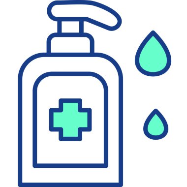 Şişe simgesi. Basit tasarım